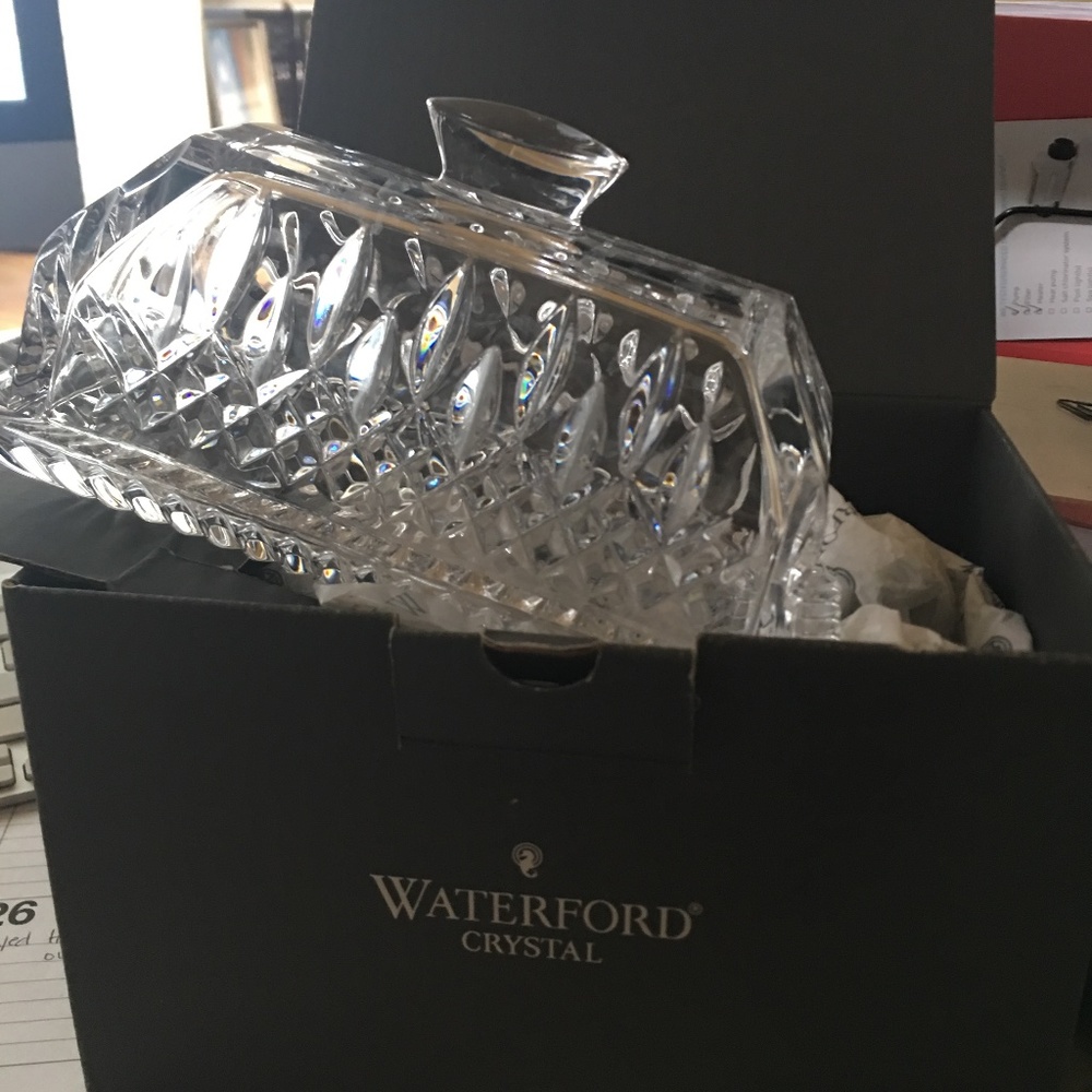 Waterford Butter Dish